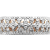 1 CTW Diamond Band 14k White gold