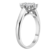 Round White Diamond Fashion Ring